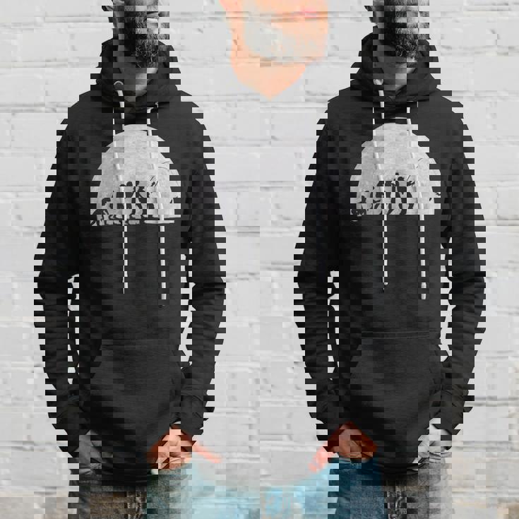 人類の進化 釣り竿 漁師 釣り人 面白い 釣り フィッシング 満月 サプライズ おもしろ アイデア 釣り パーカー 彼への贈り物