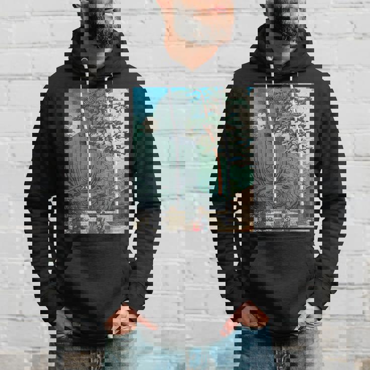 仏 大仏像 仏教 禅 瞑想 パーカー 彼への贈り物