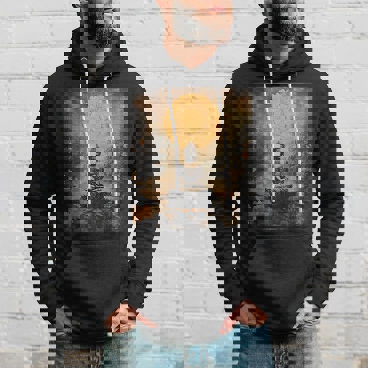 仏陀レトロ パーカー 彼への贈り物