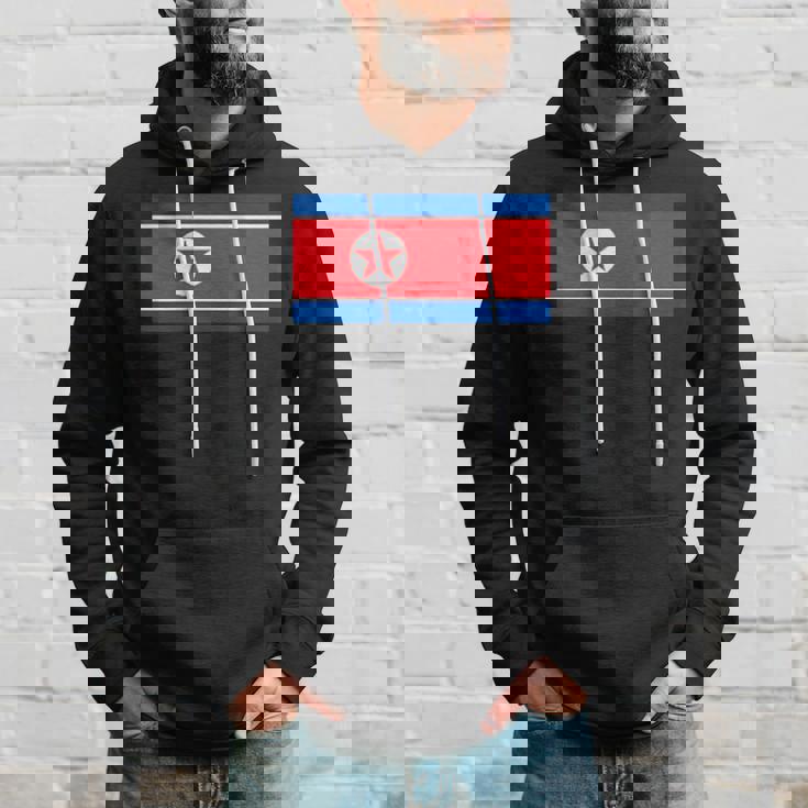 北朝鮮旗北朝鮮ピョンヤン。 パーカー 彼への贈り物