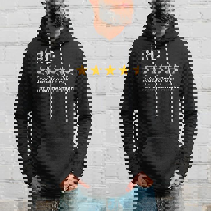 博士号、多くの努力が必要ですが、推奨される、面白い博士号。 パーカー 彼への贈り物