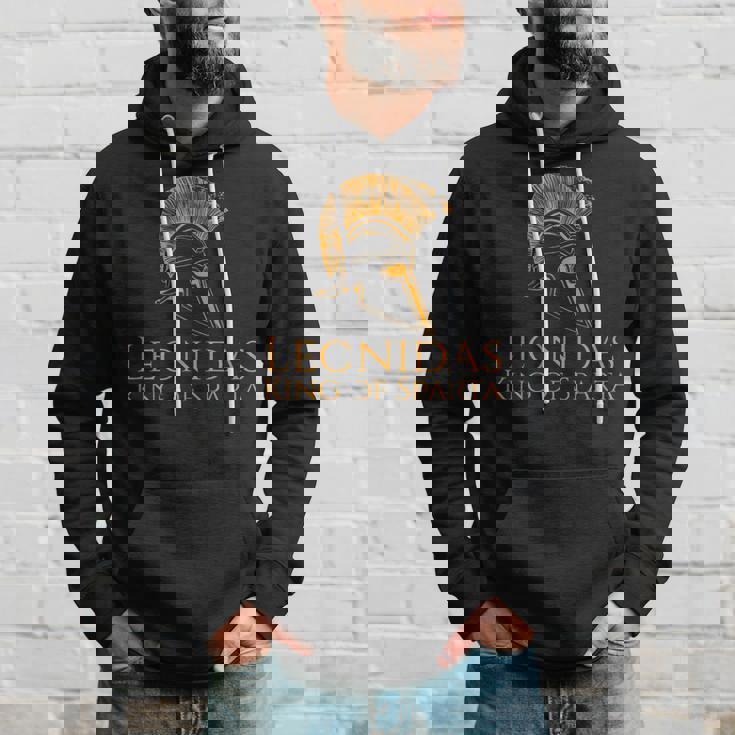 古代ギリシャtシャツ-レオニダス王スパルタの王 パーカー 彼への贈り物