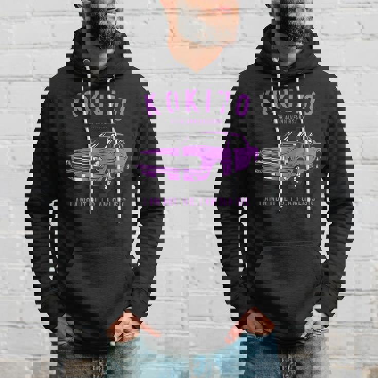 古希祝い 車好き 父親 男性 ギフト 父の日 クラシックカー 70歳 I'm Not Old I'm Classic パーカー 彼への贈り物