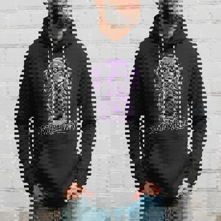 可愛くてごめん。ダックスフンドデザイン パーカー 彼への贈り物