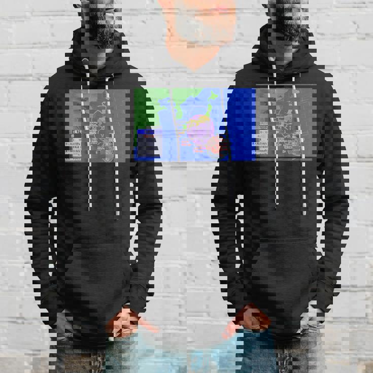 台風情報デザイン パーカー 彼への贈り物