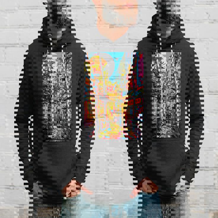 大阪シティポップ ステンドグラス 和美 パーカー 彼への贈り物