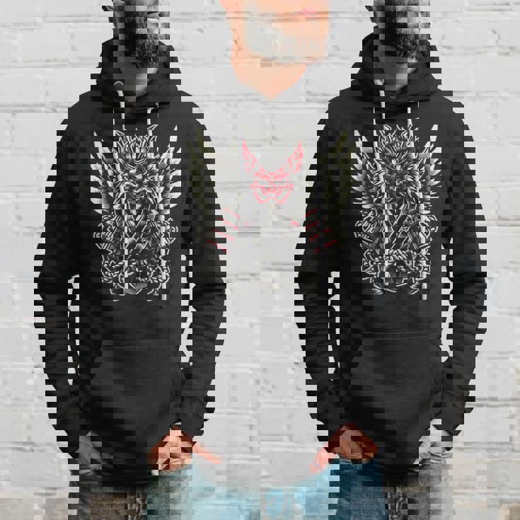 天狗のデザイン パーカー 彼への贈り物