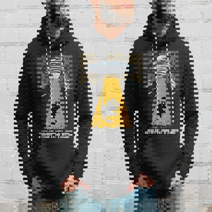 宇宙人 侵略 Abduct Me Please 宇宙船 おもしろ猫 Ufo パーカー 彼への贈り物