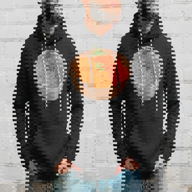 寿司ユニ いくらどんぶり 丼 和食 パーカー 彼への贈り物