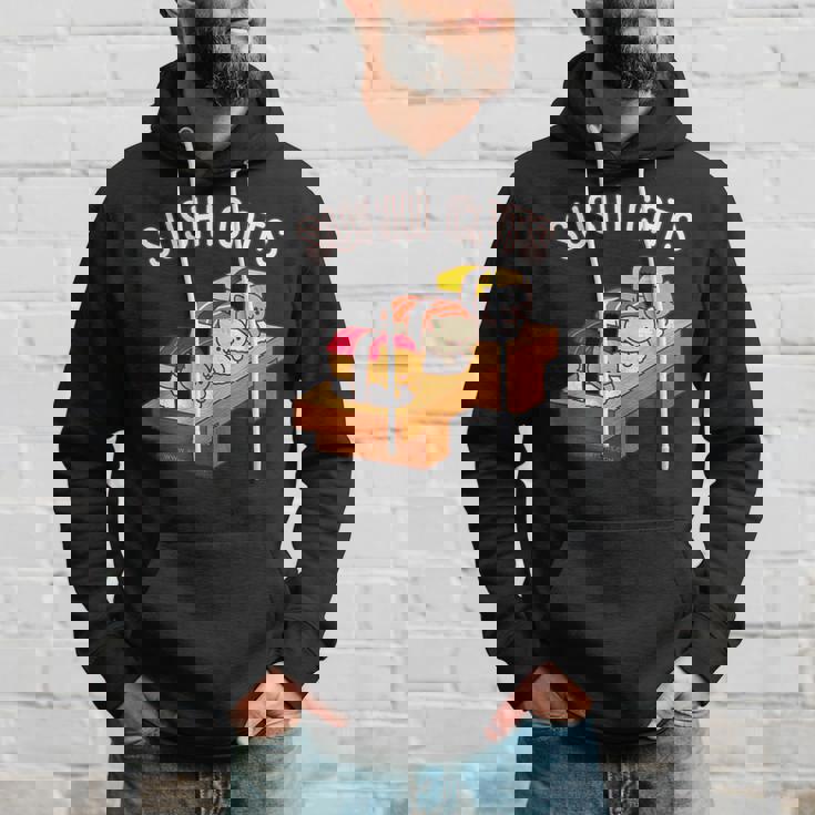 寿司猫 まぐろ 酒たまご パーカー 彼への贈り物