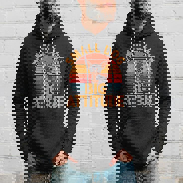 小型犬 大きな態度 レトロ 犬 品種 チワワ パーカー 彼への贈り物