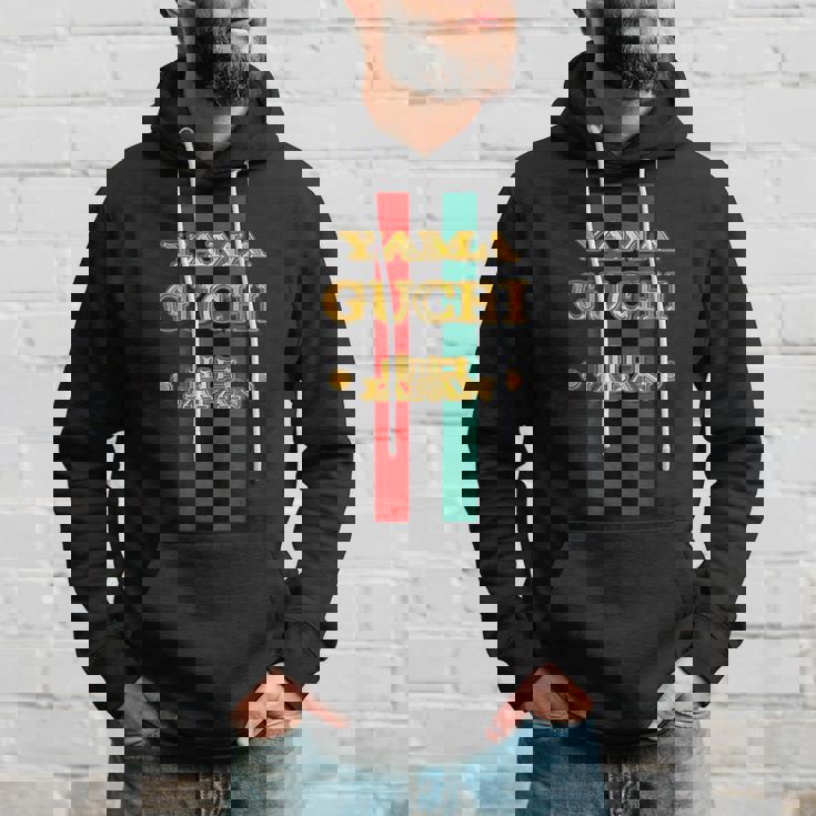 山口 Yamaguchi《フェイクゴールド 金 ロゴ》ブランド パロディ【47都道府県】プレゼント お土産 面白い パーカー 彼への贈り物