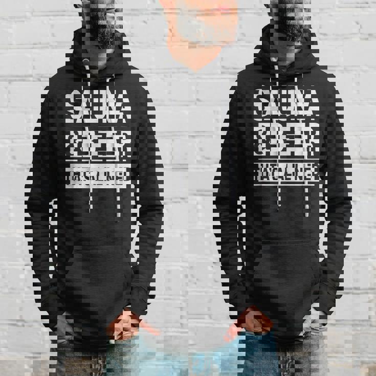 必要なのはサウナ&ビール パーカー 彼への贈り物