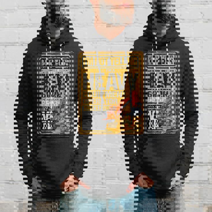 怒鳴らないよ俺は重機オペレーター建設業だ パーカー 彼への贈り物