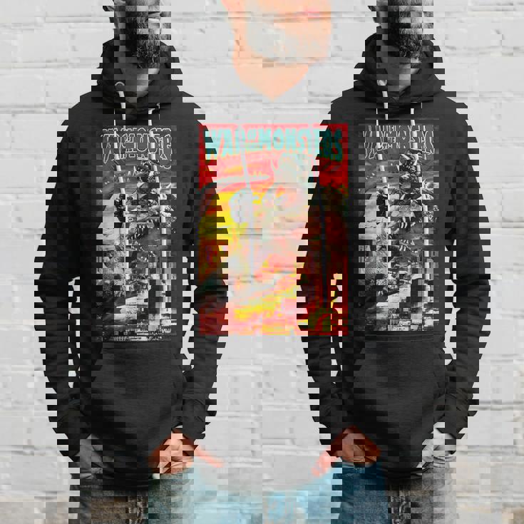 怪獣戦争 怪獣ホラー パーカー 彼への贈り物