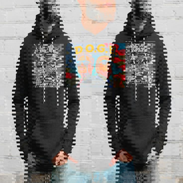 政府効率省 イーロン・マスク・ドナルド・トランプ パーカー 彼への贈り物