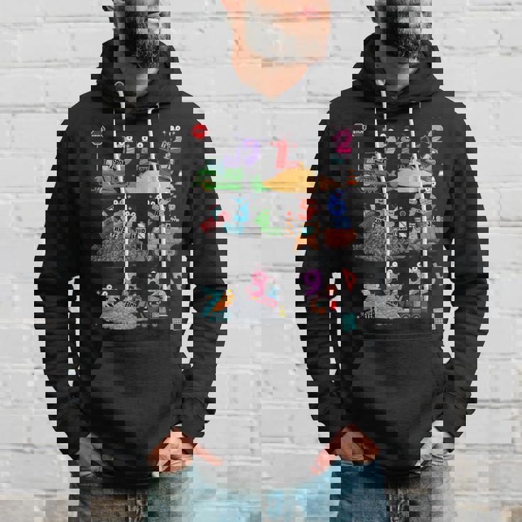 数学の日のコスチューム アイデアに数字付き キッズ 数学 数字 パーカー 彼への贈り物