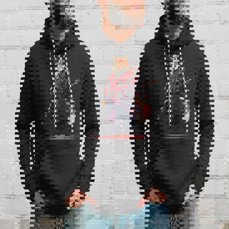 日本の柴犬浮世絵 アニメ 刀 おもしろい 日本の芸術 パーカー 彼への贈り物