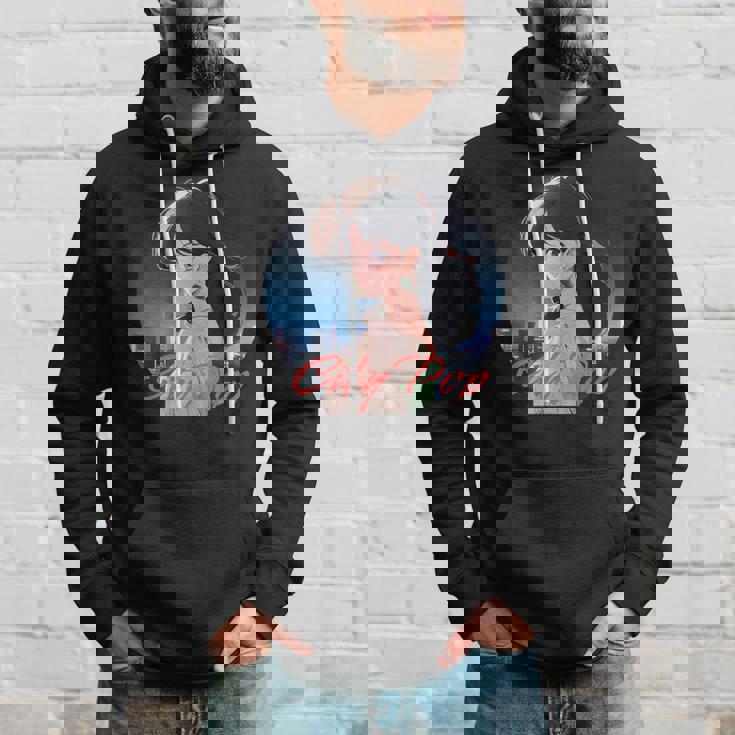 日本アニメ風 シティポップガール パーカー 彼への贈り物