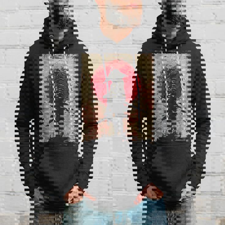 日本アート サムライ ビンテージ ファイター レトロデザイン パーカー 彼への贈り物