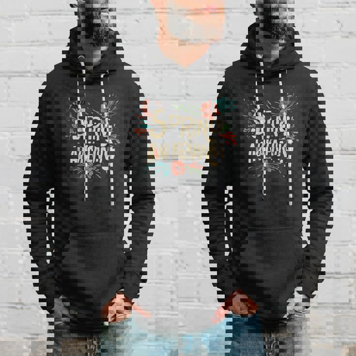 春の目覚めのスピーチデザインの面白いコスチューム。 パーカー 彼への贈り物