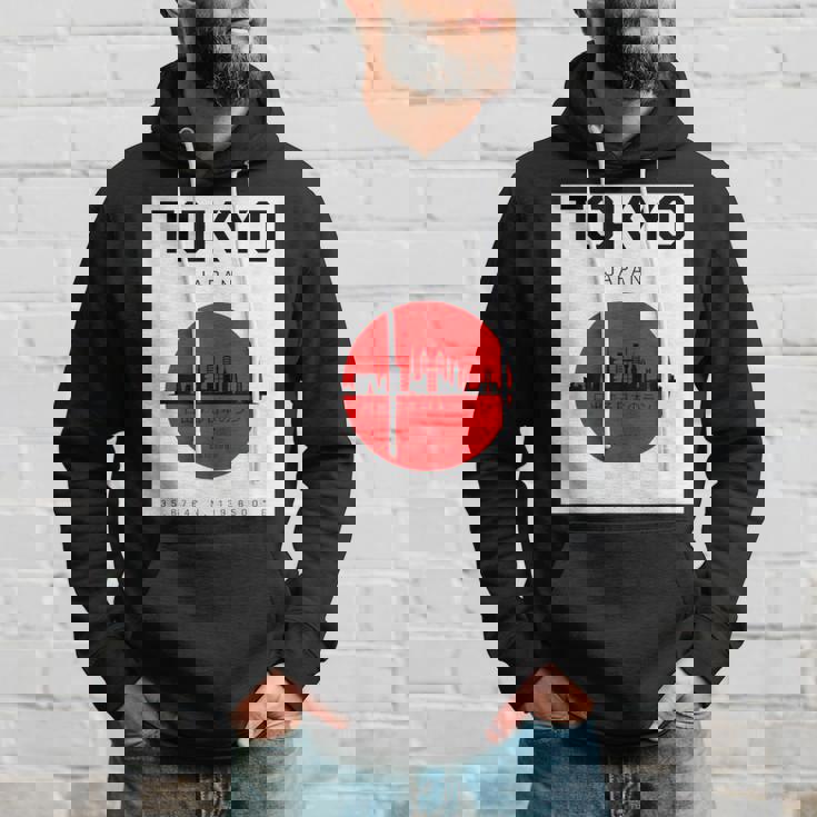 東京都 日本スタイル グラヒック 日本文化 パーカー 彼への贈り物