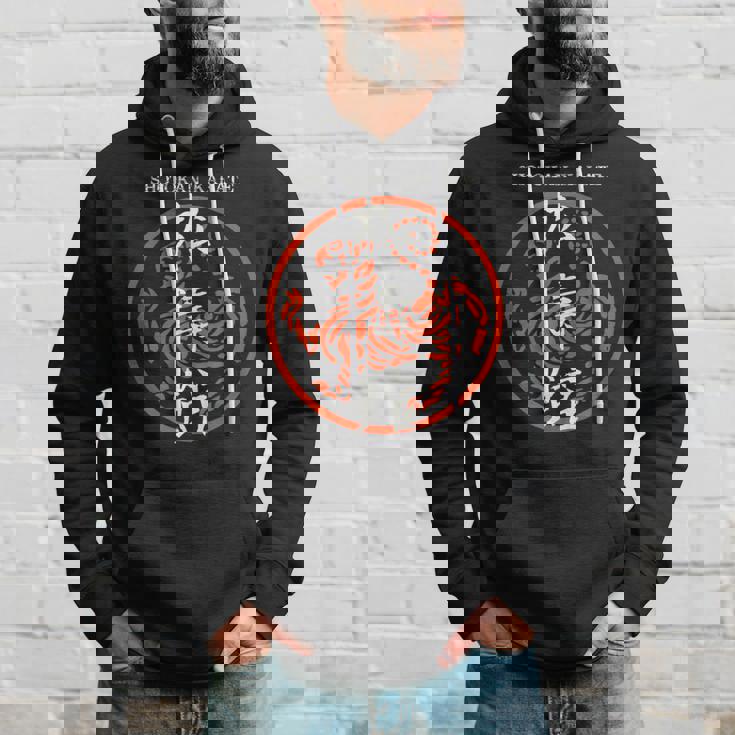 松濤館虎の漢字記号 武道空手道場 パーカー 彼への贈り物