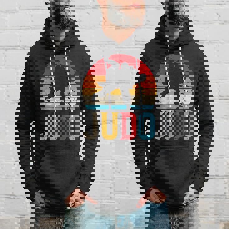 柔道投げ レトロ 日本の格闘技 柔道家 ファイター ギフト パーカー 彼への贈り物