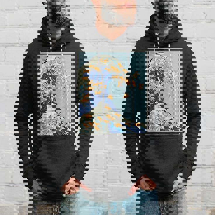 柴犬 大波 日本 神奈川 北斎 犬 動物 パーカー 彼への贈り物