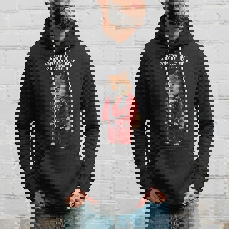 柴犬 柔道空手師 赤柔道師 パーカー 彼への贈り物