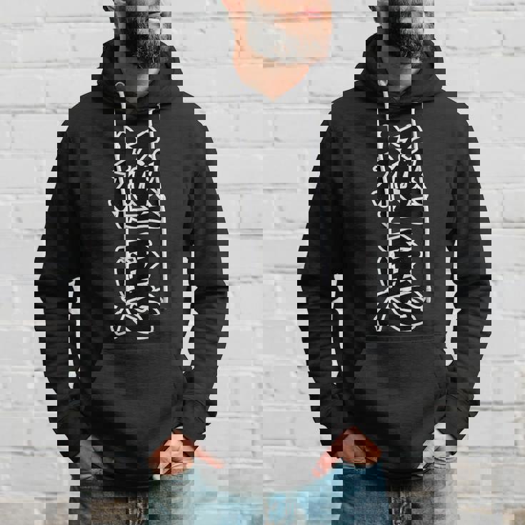 極悪 Gokuaku（強面 コワモテ）【変なデザイン屋さん】面白い言葉 毛筆文字 格言・主張メッセージ デザイン パーカー 彼への贈り物