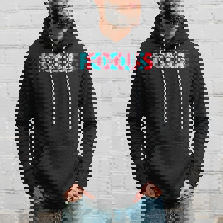 楽しいフォーカスデザイン 錯覚トリッピー パーカー 彼への贈り物