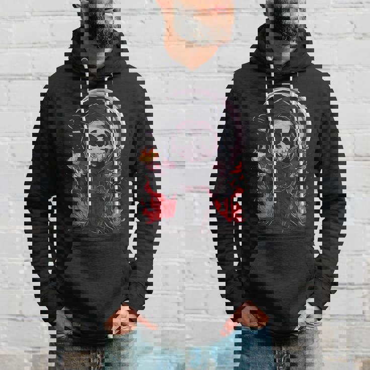 死神 スケルトン ハロウィン コスチューム 不気味 怖い パーカー 彼への贈り物