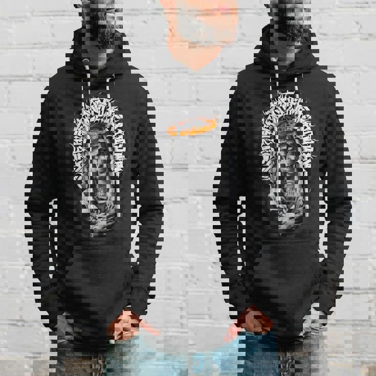 母マリア タトゥー Blessed Pray ゴシック パーカー 彼への贈り物