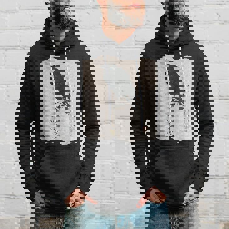 河鍋暁斎のカラス 浮世絵 日本画 日本文化 烏 パーカー 彼への贈り物