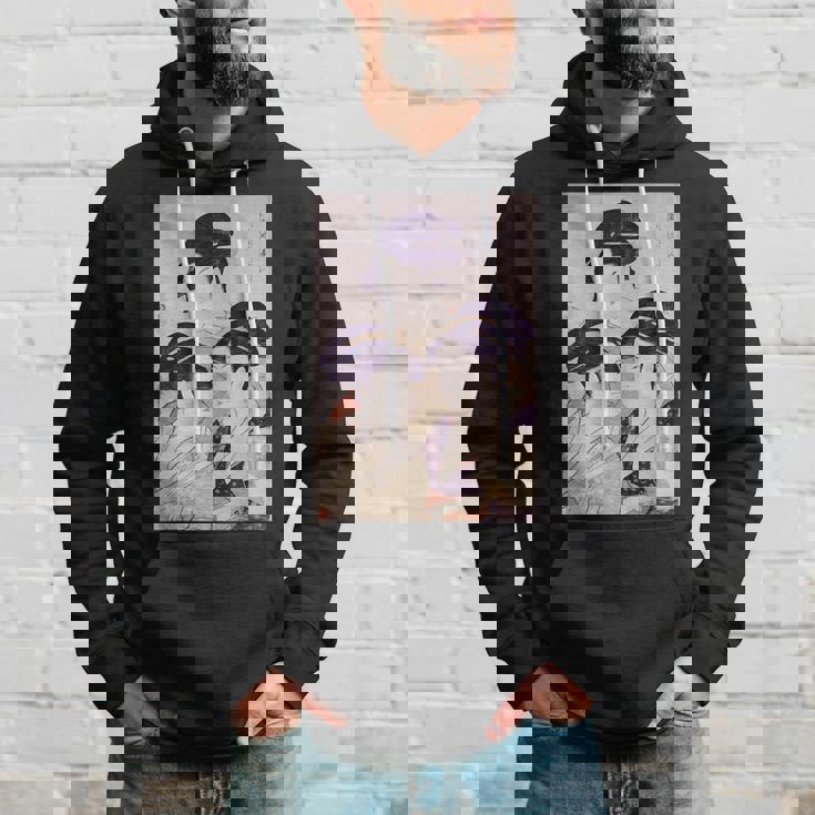 浮世絵 美人 ユーモア アート 絵 漢字 日本 パーカー 彼への贈り物