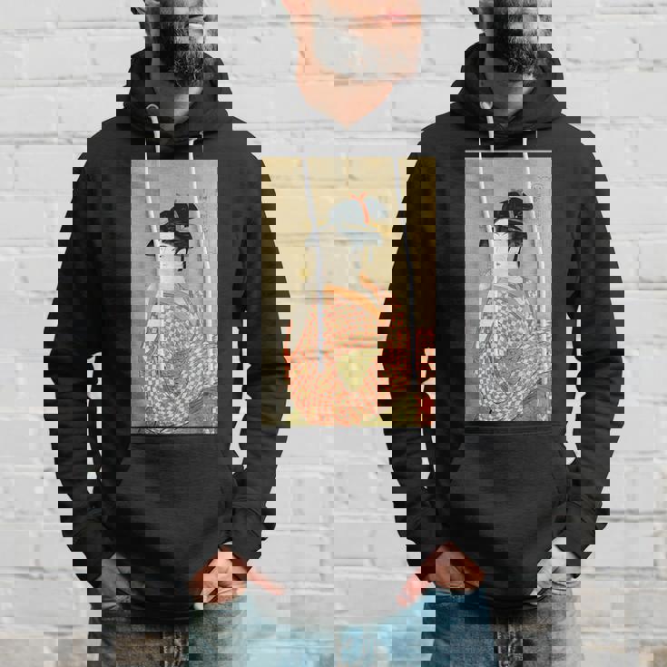 浮世絵デザイン『喜多川歌麿』アート 美術 日本画 グッズ パーカー 彼への贈り物