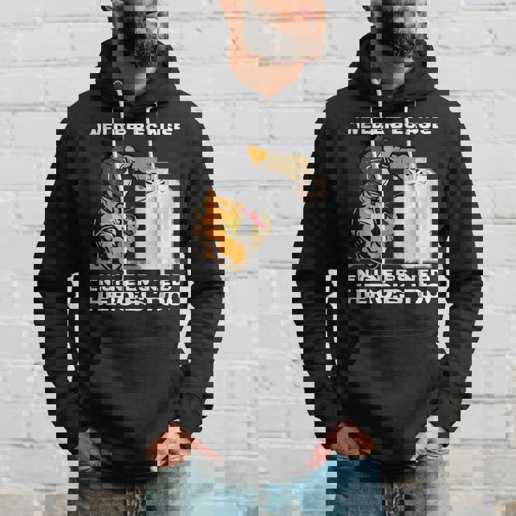 溶接工エンジニアにはヒーローが必要だから 面白すぎる溶接 パーカー 彼への贈り物