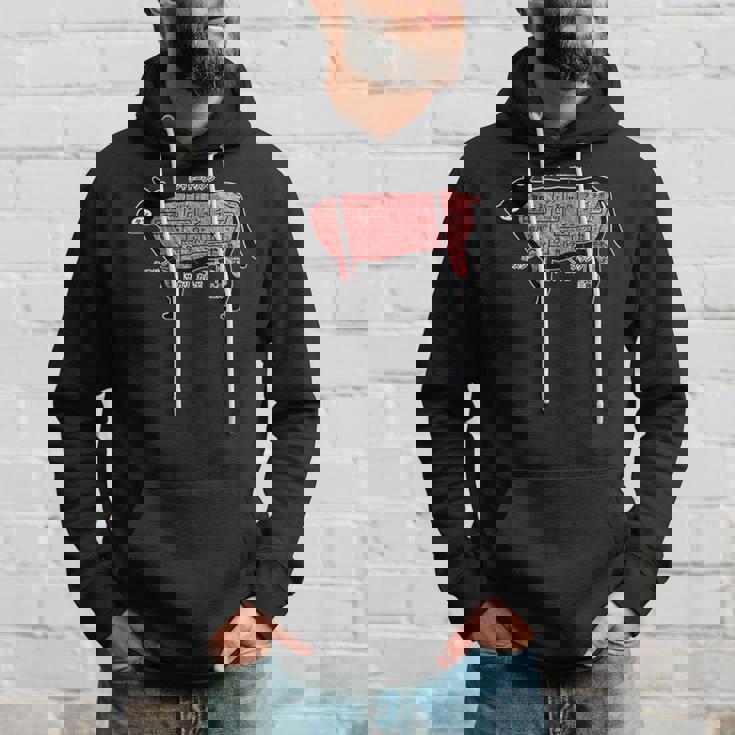 焼肉 カルビ 牛肉 焼肉定食 部位 面白い おもしろ ユーモア ギャグ お笑い パーカー 彼への贈り物