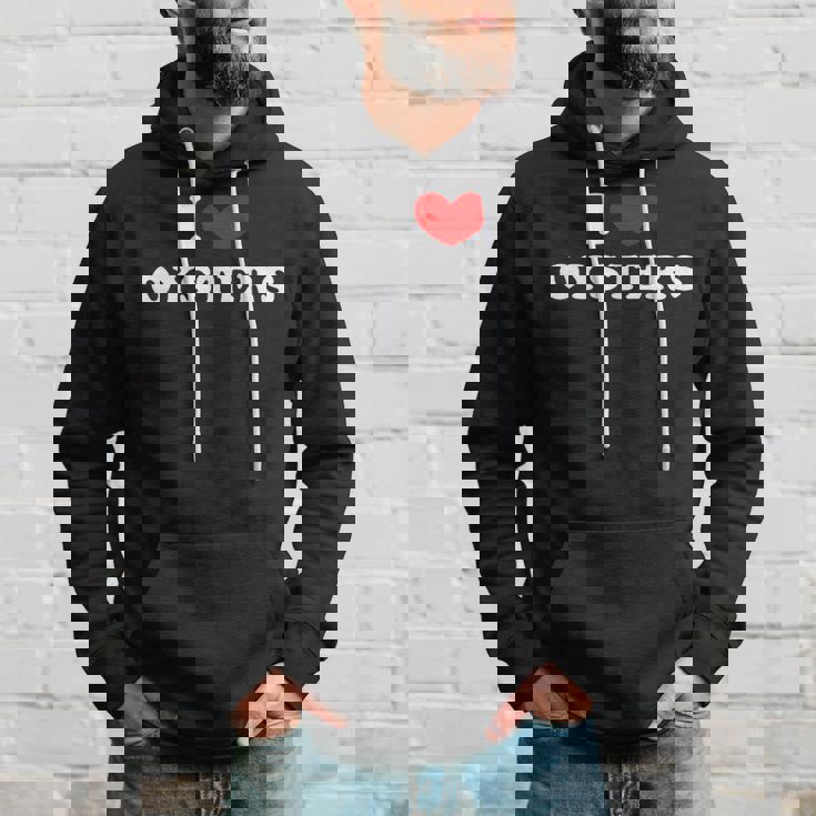 牡蠣大好き、牡蠣が大好き パーカー 彼への贈り物