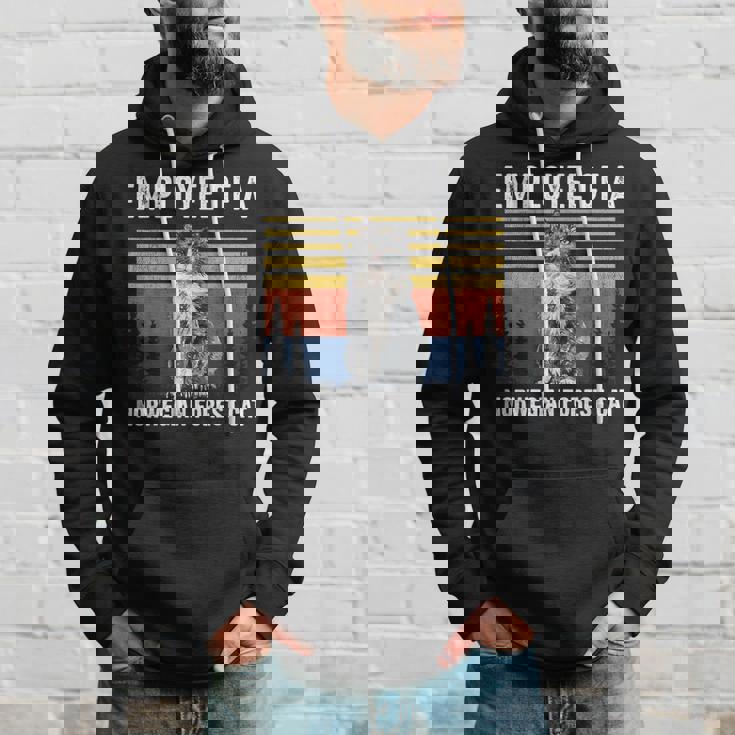 猫 ノルウェージャンフォレストキャットの社員 パーカー 彼への贈り物