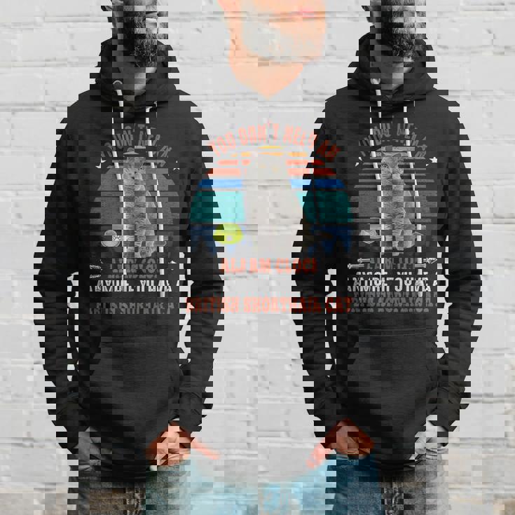 猫 ブリティッシュショートヘア 猫 パーカー 彼への贈り物