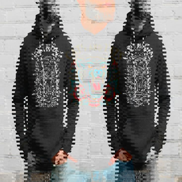 猫 タトゥー トラディショナル タトゥー アーティスト インク タトゥー師 ヴィンテージ パーカー 彼への贈り物