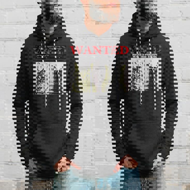 猫 ロック Rock Wanted キジトラ レトロ おしゃれ 個性的 可愛い 面白い パーカー 彼への贈り物