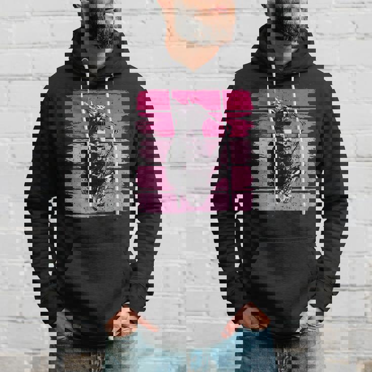 猫 演奏 サックス おもしろい 猫 ジャズ サックス レトロ サックス パーカー 彼への贈り物