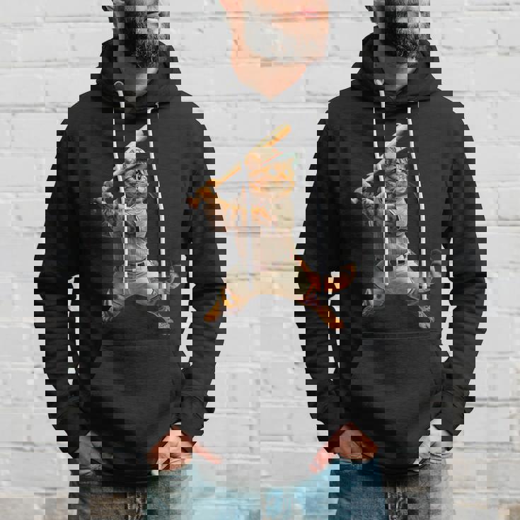 猫 面白いtシャツ 野球 ネコ ベースボール おもしろ 服 ネタ メンズ 野球部 おもしろグッズ 大人 子供 パーカー 彼への贈り物