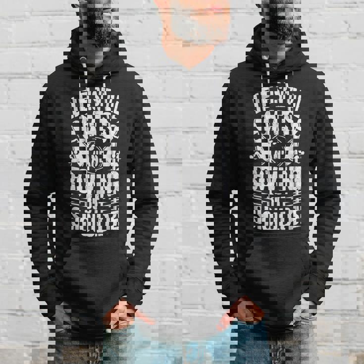 猫とボウリング 面白いボウラー ボウリング パーカー 彼への贈り物