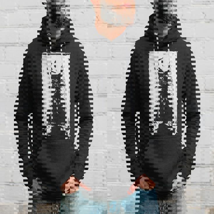 猫の夜の儀式 猫のウルタル・キム・ホルム アート Cat Night Ulthar Ritual Kim Holm パーカー 彼への贈り物