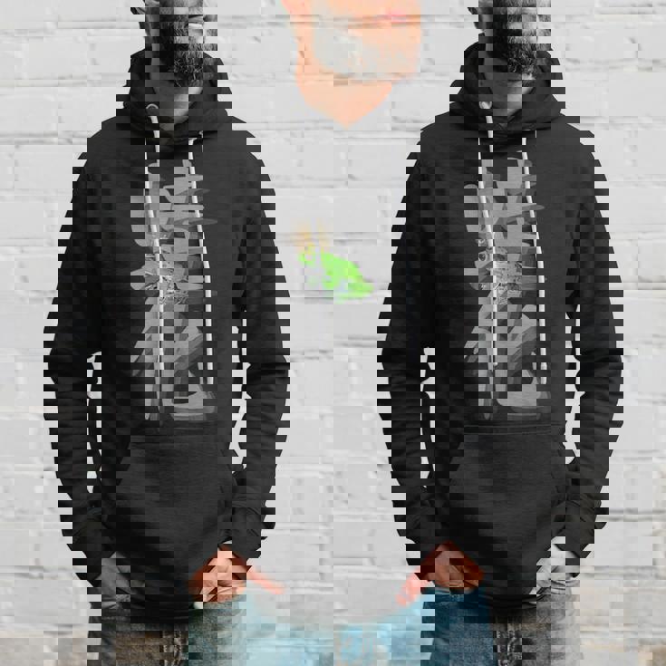 王子様フロッグ 王冠 幻想的な両生類ファン向け パーカー 彼への贈り物