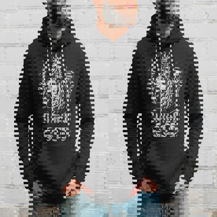 現神ゼウス ギリシャ神話 おもしろ電工 パーカー 彼への贈り物